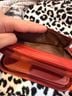 Coach Red Leather Card Holder One size - photo 6