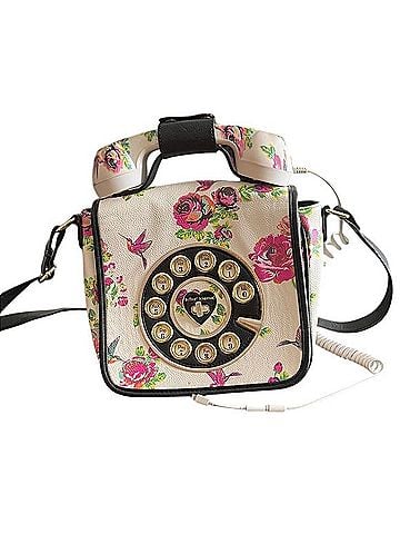 Betsey Johnson Floral Phone Crossbody Bag Crossbody Bag (view 1)