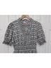 Max Studio Floral White Black Casual Dress Size XL - photo 4
