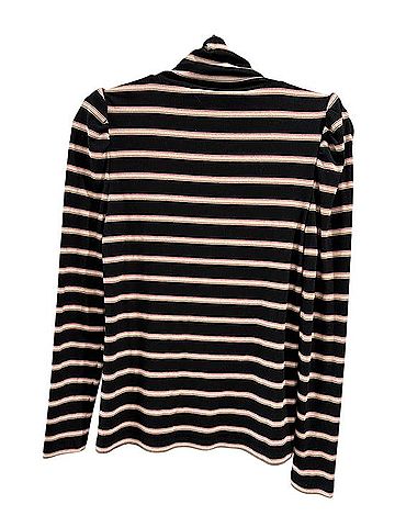 Veronica Beard Cedar Striped Turtleneck Turtleneck Sweater (view 2)