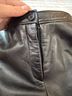 BCBG 100% Leather Black Leather Pants Size 2 - photo 4