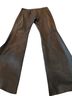 BCBG 100% Leather Black Leather Pants Size 2 - photo 2