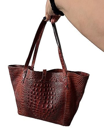 Brahmin Leather Tote (view 2)