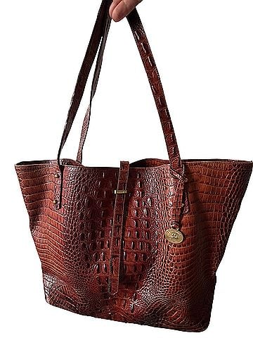 Brahmin Leather Tote (view 1)