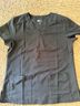Koi 100% Polyester Black Short Sleeve Button-Down Shirt Size M - photo 7