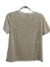 Anne Klein Solid Multi Color Ivory T-Shirt Size S - photo 2