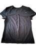 Koi 100% Polyester Black Short Sleeve Blouse Size M - photo 2