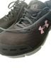 Under Armour Black Gray Pink Sneakers Size 8 - photo 2