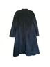 Giorgio Armani 100% Polyester Black Coat Size 10 - photo 8