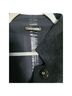 Giorgio Armani 100% Polyester Black Coat Size 10 - photo 2