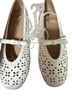 Cat & Jack White Flats Size 5 - photo 2