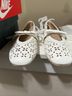 Cat & Jack White Flats Size 5 - photo 4