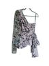 Self-Portrait 100% Polyester 100% Polyester 100% Polyester Floral Multi Color Blouse Size 2 - photo 3