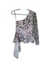 Self-Portrait 100% Polyester 100% Polyester 100% Polyester Floral Multi Color Blouse Size 2 - photo 9