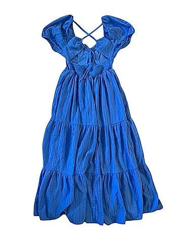 American Eagle Outfitters Cinderella Princess Lace Up Open Back Casual Dress (view 2)
