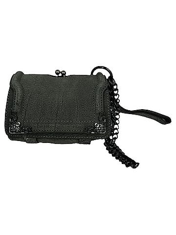 Alexander McQueen Alexander Mcqueen Chain Flap Shoulder Bag in Grey Leather (view 1)