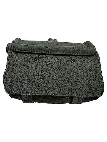 Alexander McQueen Alexander Mcqueen Chain Flap Shoulder Bag in Grey Leather (view 2)