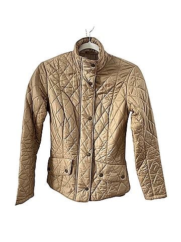 Liz Claiborne Quilted Barn Coat Jacket (view 1)