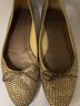 Stuart Weitzman 100% Leather Gold Flats Size 8 - photo 10