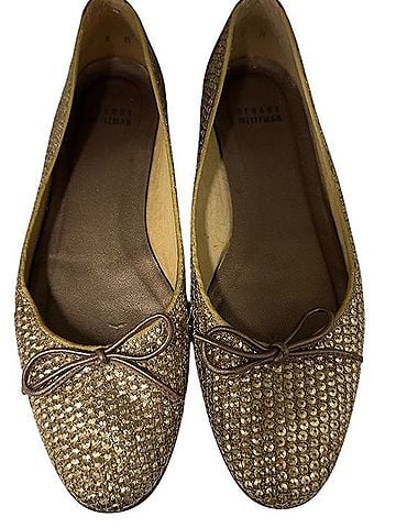 Stuart Weitzman Casino Flats (view 1)