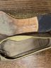 Stuart Weitzman 100% Leather Gold Flats Size 8 - photo 4