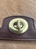 Coach Brown Leather Clutch One size - photo 3