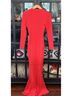 Brandon Maxwell Red Cocktail Dress Size S - photo 8