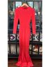 Brandon Maxwell Red Cocktail Dress Size S - photo 6