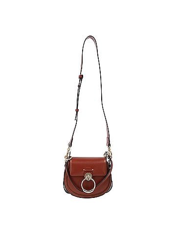Chloé Chloé Small Tess Bag Brown (view 1)
