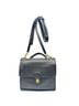 Coach 100% Leather Solid Black Crossbody Bag One size - photo 1
