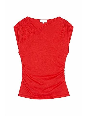 NATION LTD Alme Tee in Tango (view 1)