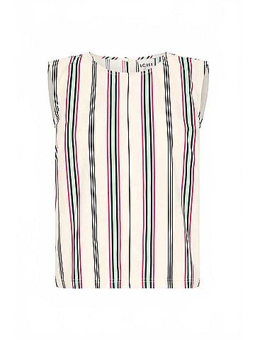 Ichi Leanna Blouse Top in Multi Stripe (view 1)