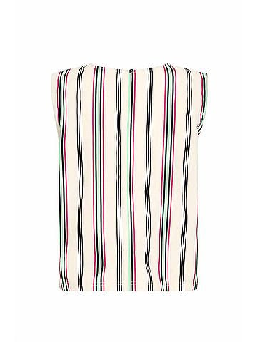Ichi Leanna Blouse Top in Multi Stripe (view 2)