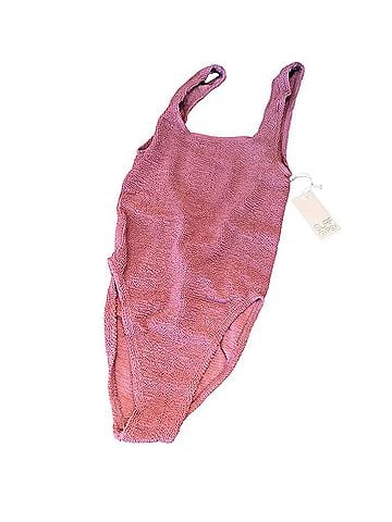 Surf Gypsy Women's Krinkle One Piece in Mauve (view 1)