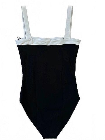 Jade Women's Coast One Piece Swimsuit in Black/White (view 2)
