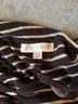 Amour Vert Stripes Black White Pullover Hoodie Size M - photo 3