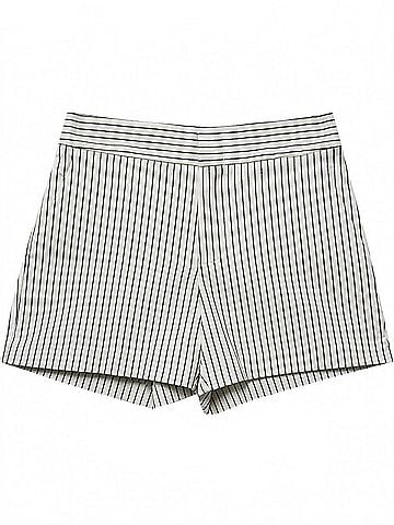 Fifteen Twenty Modern Shorts in Cream/Black (view 1)