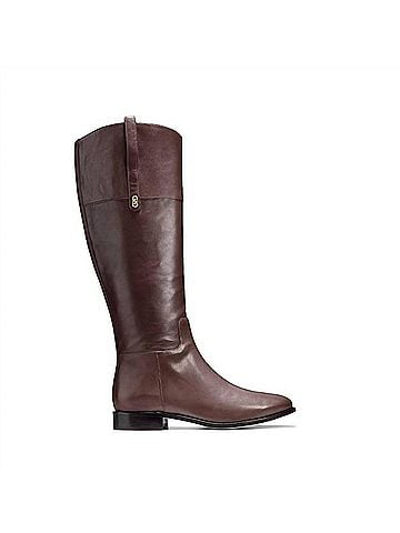 Cole Haan Women's Brennan Riding Boot in Chestnut Leather (view 1)