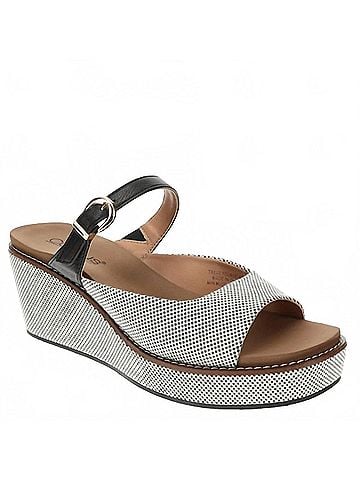 Corkys Women's Treat Yourself Platform Sandal in Black Combo (view 1)