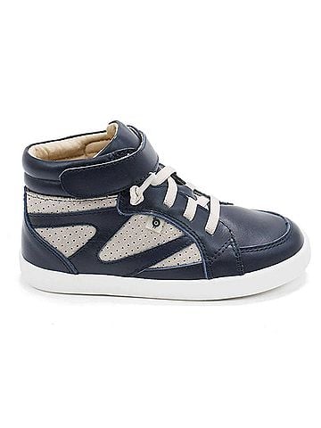Old Soles Toddler's New Leader Fashion Sneakers in Navy (view 1)