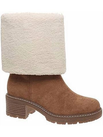 Pierre Dumas Women's Everlee-2 Plush Fleece Boots in New Tan (view 1)
