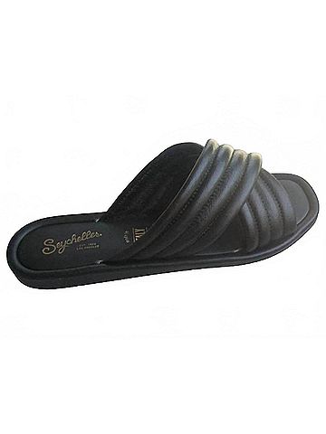 Seychelles Women's Word For Word Leather Sandal in Black (view 2)