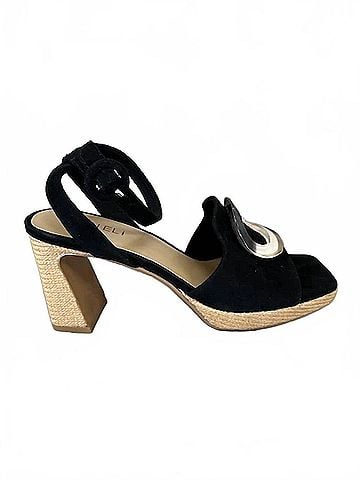 VANELi Women's Marty Shoes in Black Suede (view 1)