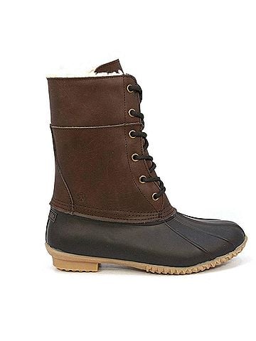 Northside Women's Carrington Waterproof Duck Boot in Dark Brown (view 1)