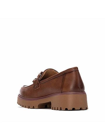 XTI Women's Comfortable Moccasins in Camel (view 2)