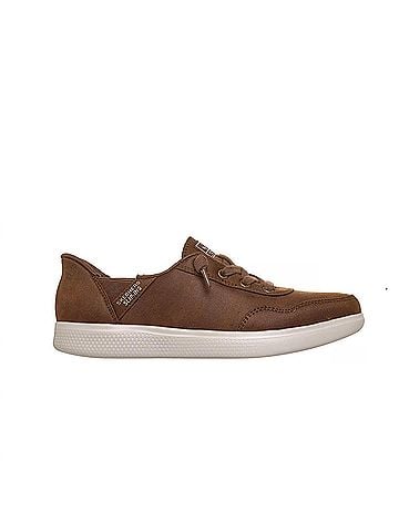 Skechers Women's Bobs Skip Cute Cozy Shoe in Brown (view 1)