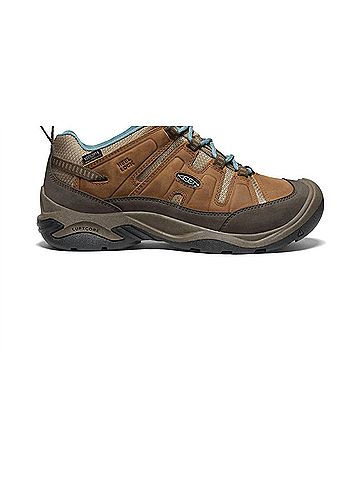 Keen Women's Circadia Waterproof Boot in Syrup/North Atlantic (view 1)