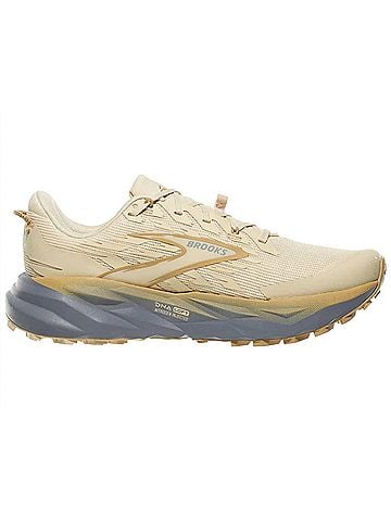 Brooks Women's Cascadia 19 Trail Running Shoes in Sand/Primer/Starfish (view 1)