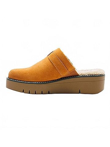Naturalizer Women's Wayde Slip-On Clogs in Golden Maple (view 2)