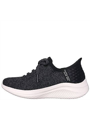 Skechers Women's Ultra Flex 3.0 Daylight Shoes in Black (view 2)